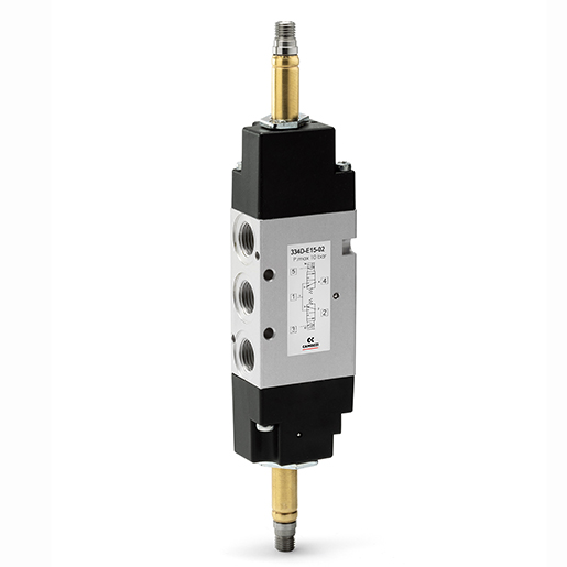 334D-E15-02 podwójny elektrozawór 3/2 G1/4 Seria 3 Camozzi