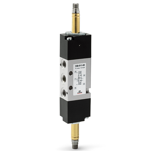 358-011-02 elektrozawór 5/2 G1/8 Seria 3 Camozzi
