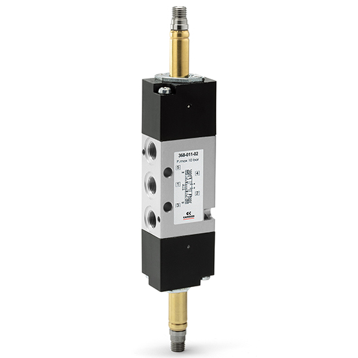 368-011-02 elektrozawór 5/3 G1/8 Seria 3 Camozzi