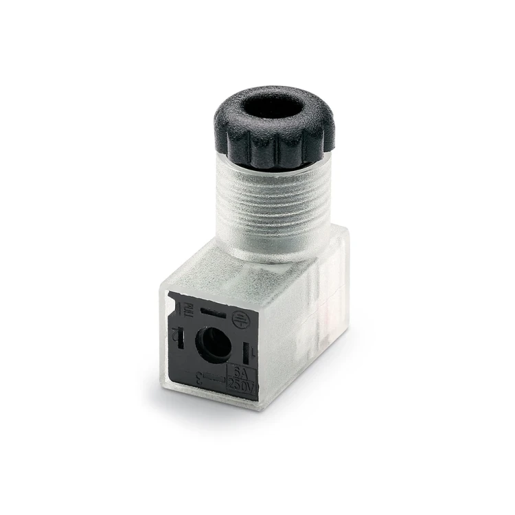 125-701 Wtyczka industrial 9,4 mm, LED i warystor 24 V AC/DC Camozzi