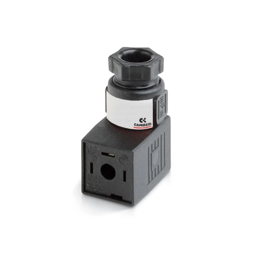 126-701 Wtyczka DIN EN 175301-803-C 8 mm, LED i warystor 24 V AC/DC Camozzi